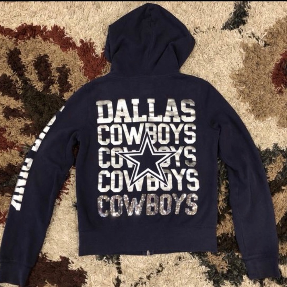 Dallas Cowboys BLING Victoria’s Secret PINK Hoodie